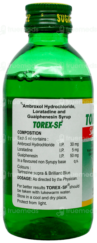 Torex Sf Syrup 100Ml